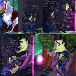 Comic story after hacker was banished bcl Alone
