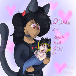 Quara meets her son