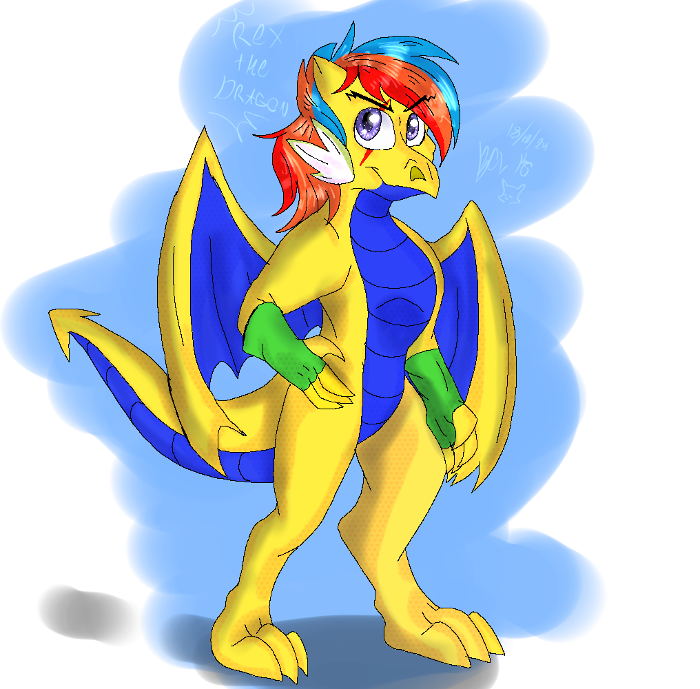 Rex the dragon art request
