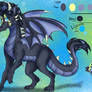 Blackcatlightning in dragon form reference