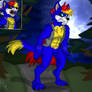 Lightning turned into werecat comic p2