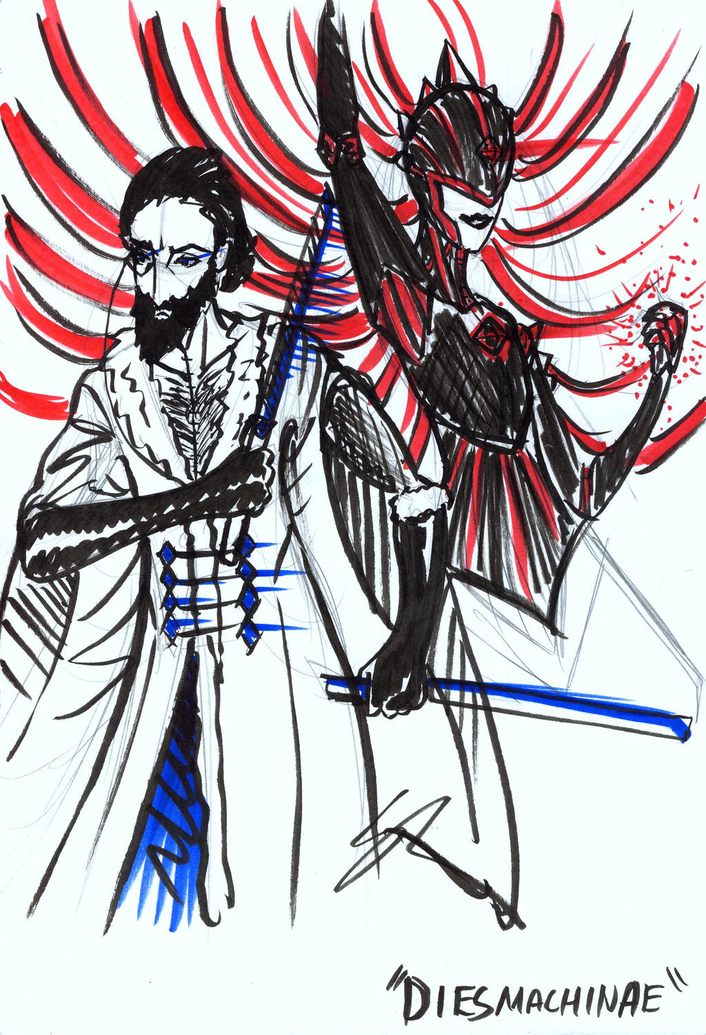 By that Sin fell The Seraph - Dies Machinae