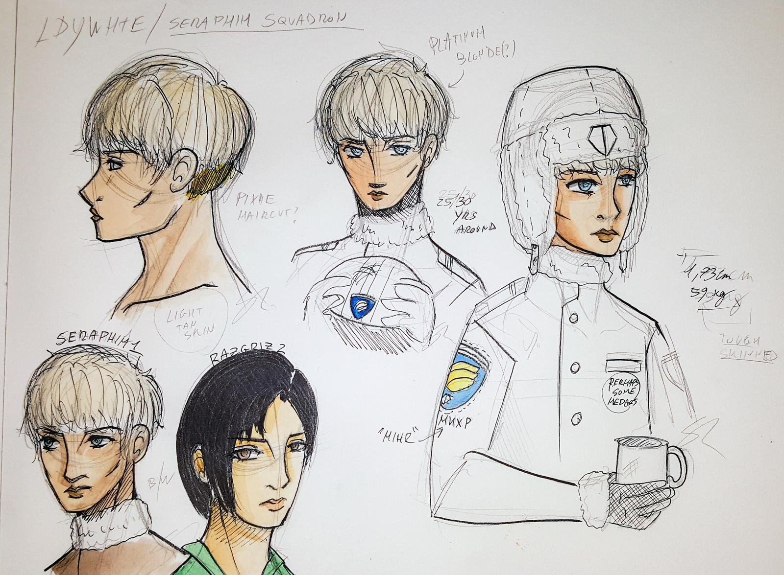 Ace Combat OC - Sketchdump