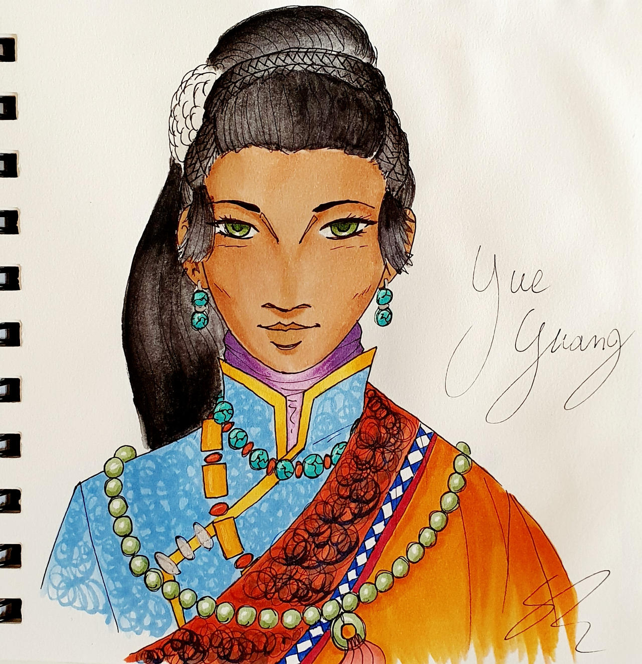 Yue Guang Bust