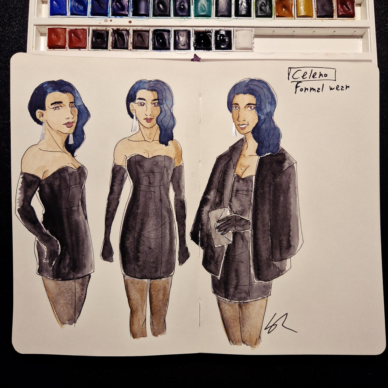 DBZ OC - Formal Celeno