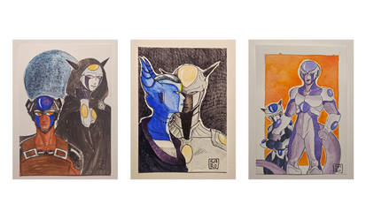 DB OCs - Triptych of the Princesses