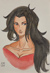 GIFT ART - Hanasia Watercolour Portrait