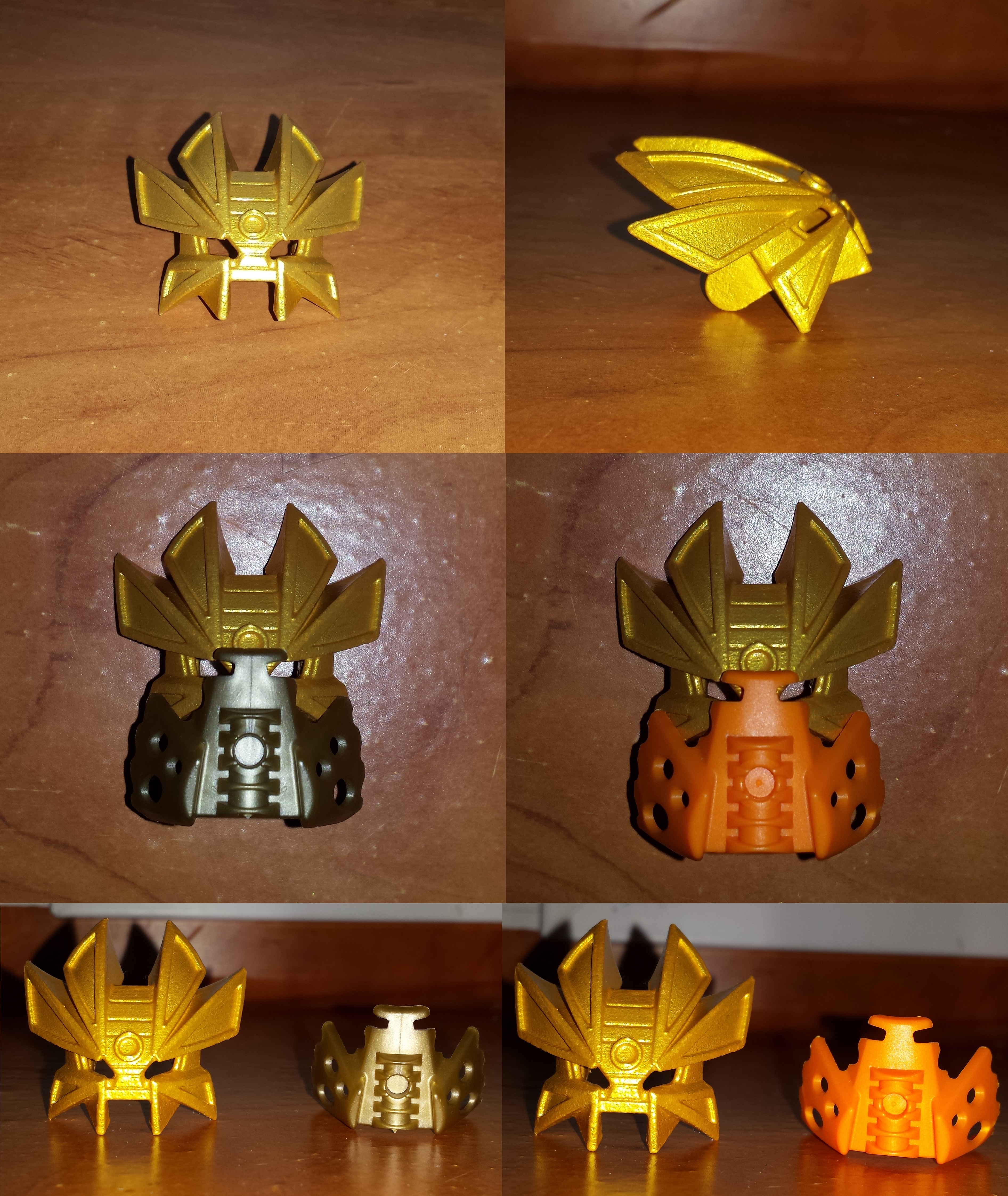 Vahi, Mask of Time G2, in Pearl Gold +Vahi G1