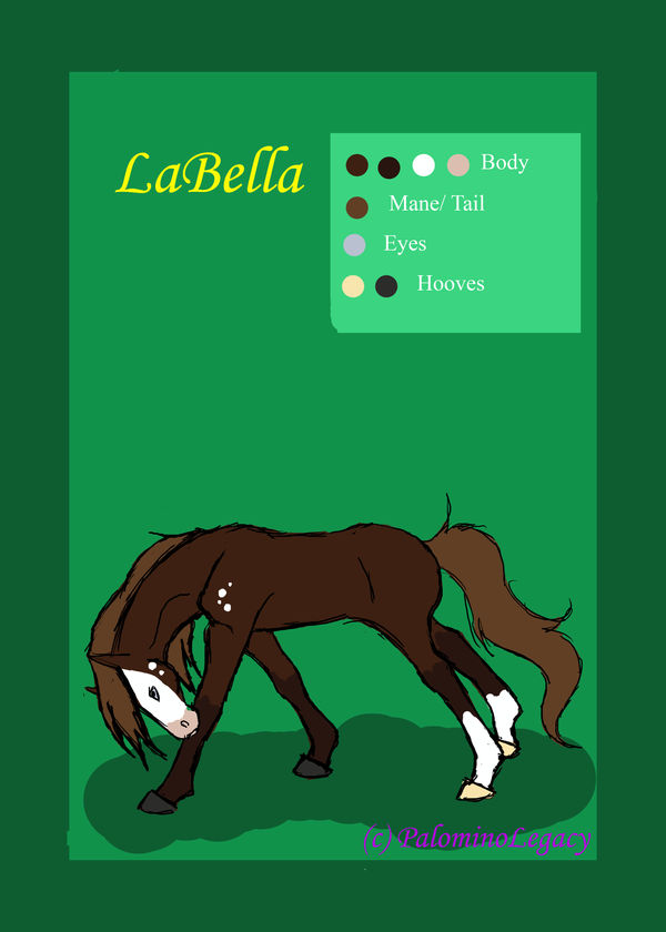LaBella Reference Sheet By Waxwiing On DeviantArt