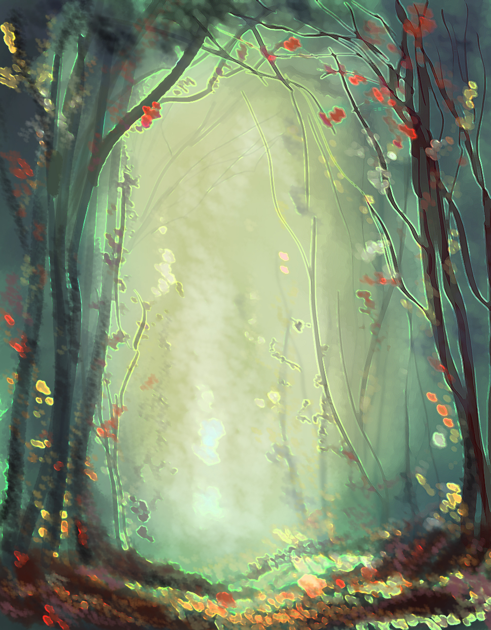 Summer forest