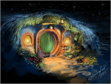 Midnight in Hobbiton (Bag End)