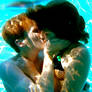 underwater kiss