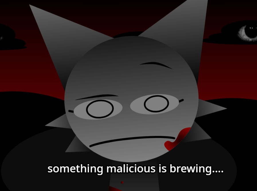 something malicious is brewing.... by CartoonCatButInHell on DeviantArt