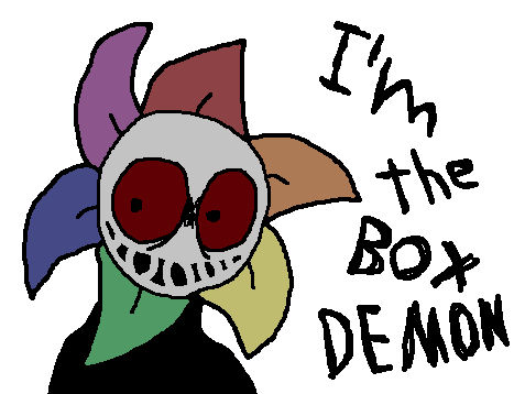 Box Demon by CartoonCatButInHell on DeviantArt