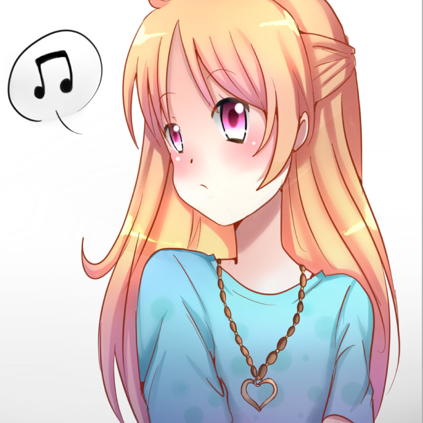Humming Girl by Youako on DeviantArt