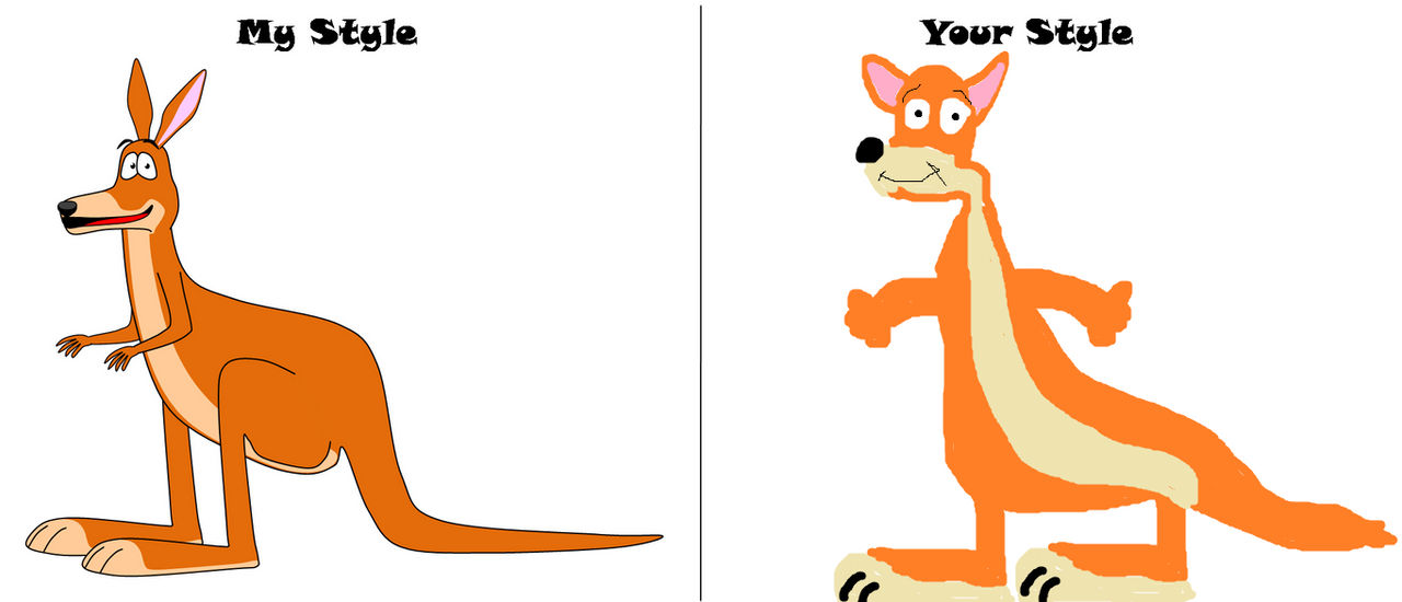 Kangaroo in my style by Starkeyfan8942 on DeviantArt