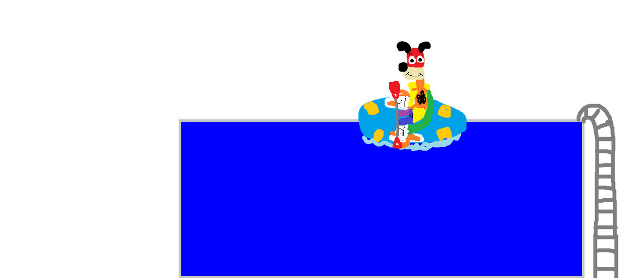 Jeremy's inflatable raft ride by Starkeyfan8942 on DeviantArt