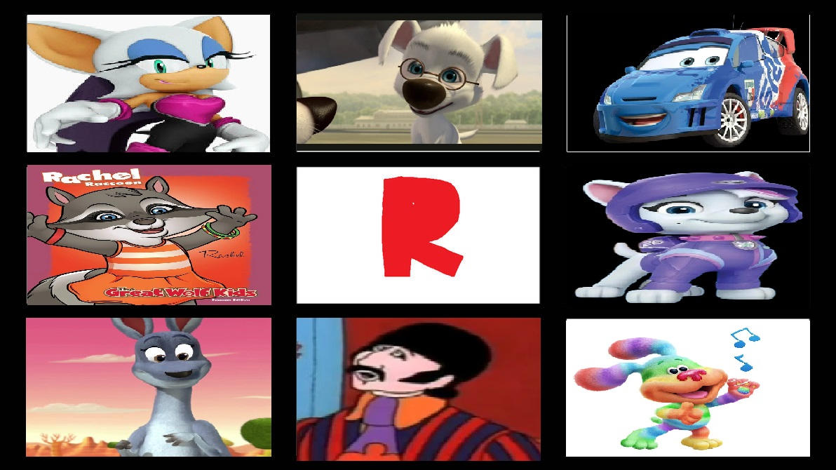 My favorite R characters by Starkeyfan8942 on DeviantArt