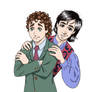 Balki and Larry Manga-fied