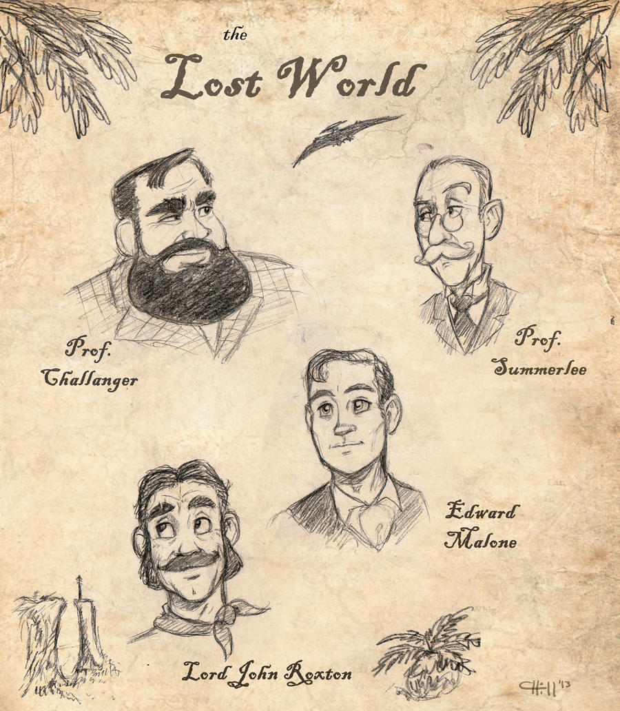 World Less Characters Lost World characters by chill13 on DeviantArt