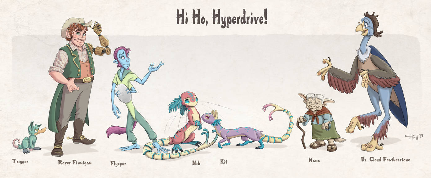 Hyperfunction Crew Hi Ho Hyperdrive: Crew Lineup by chill13 on DeviantArt