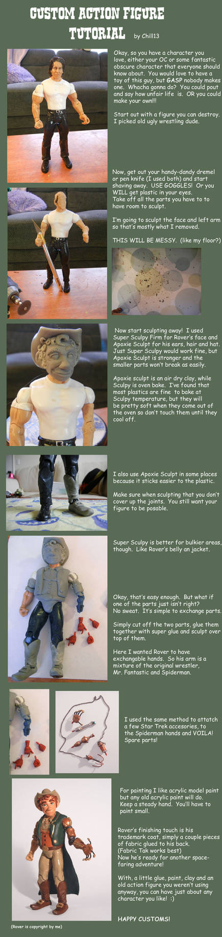 Custom Action Figure Tutorial by chill13 on DeviantArt