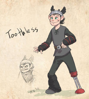 Toothless Humanized