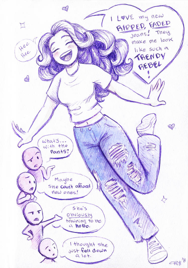 Ripped Pants by chill13 on DeviantArt
