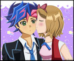 Serena and Yusaku by devashri