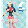 Dawn and piplup