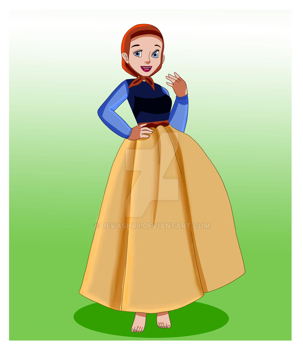 Commission - Tanya Mousekewitz as a human by Devash89 on DeviantArt