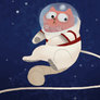 My astronaut cat Venus GIF