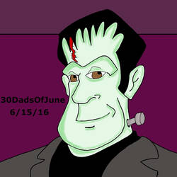 #30DadsOfJune Day 15 Herman Munster