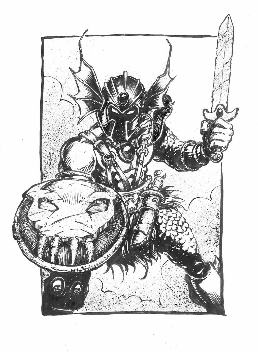 Warduke sketch by kyle-roberts on DeviantArt