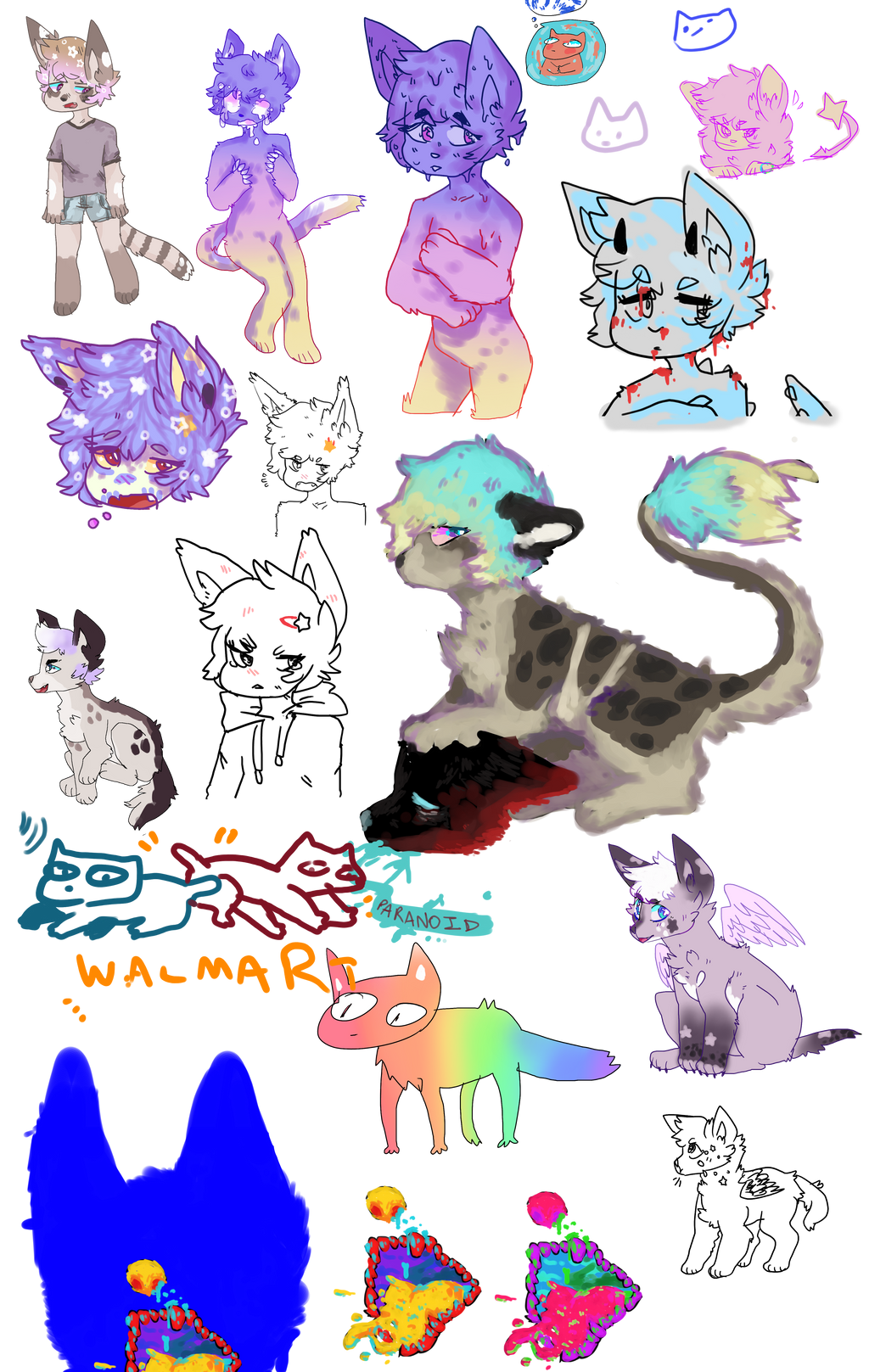 sketch dump (also some adopts)