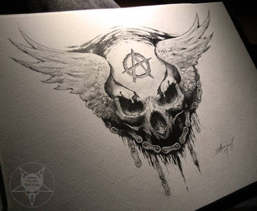 skull logo