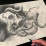 tentacles with skull