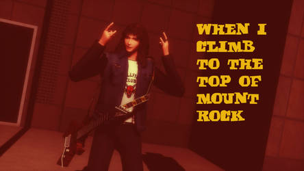 [MMD ST] Eddie Munson - Top of Mount Rock