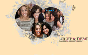 Miley y Demi Wallpaper