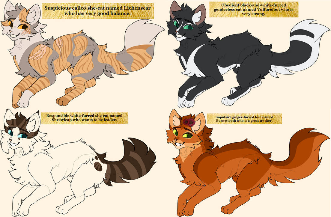 Wta Ota Warrior Cats Wodc Open By Saeflin On Deviantart Wta Ota Warrior Cats Wodc Open By Saeflin On Deviantart