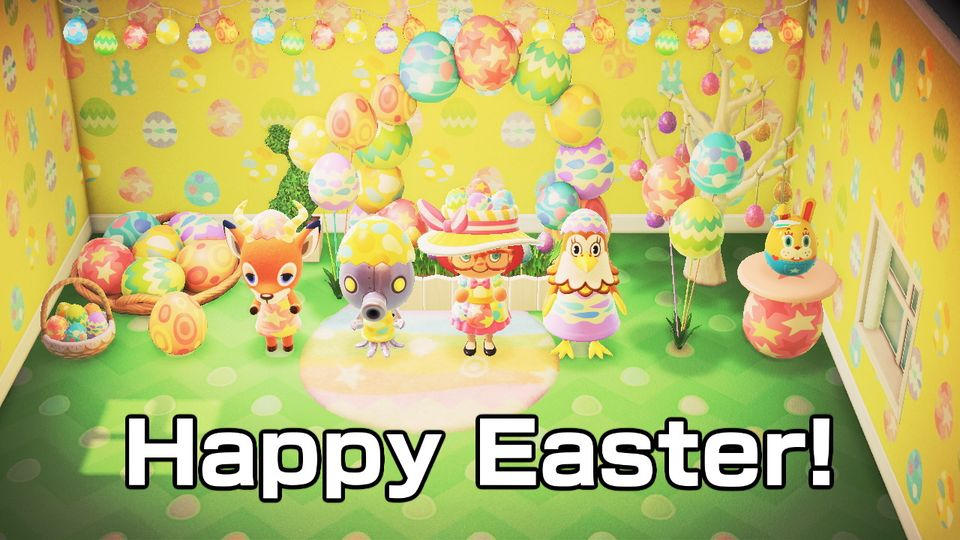 Happy Animal Crossing Easter! by EsmeAmeliaSolo on DeviantArt