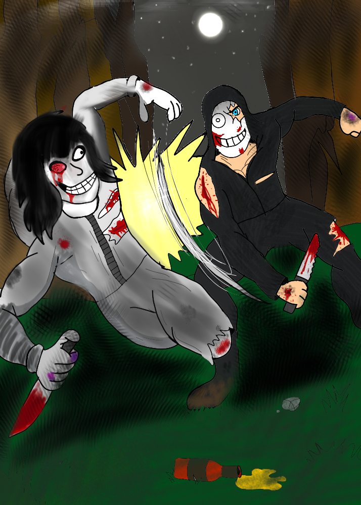 Desy the killer vs JEff the killer by Desy017 on DeviantArt