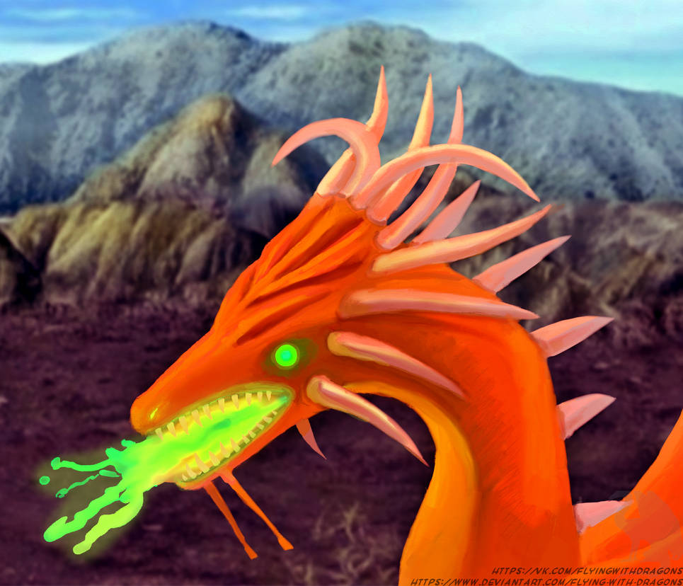 Rust dragon, HOMMIII by Flying-With-Dragons on DeviantArt