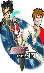 Kamen Rider Gemini Title Portrait