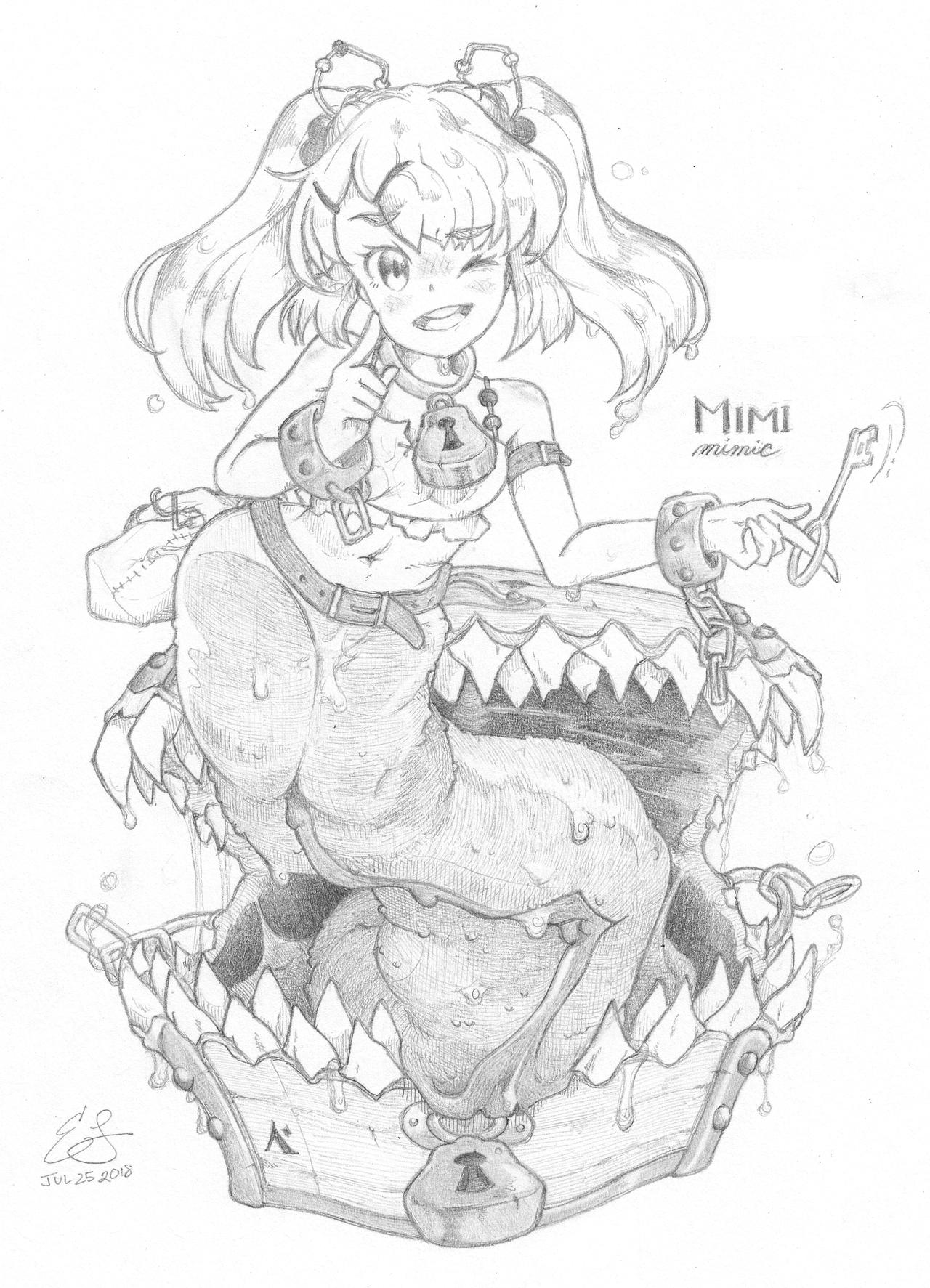 figure and seek  Cute doodles, The mimic, Anime heaven