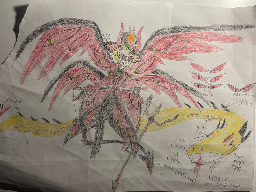 Middle Form 7 deadly sins redsigns(middle form) by Leviallo on DeviantArt