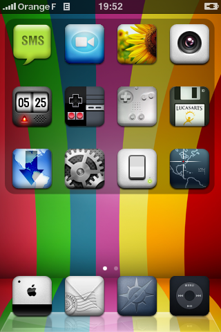 iPhone : REALiZED theme