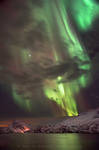 Northern lights - Shower by TonyLeBastard