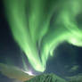 Northern lights - Volcano