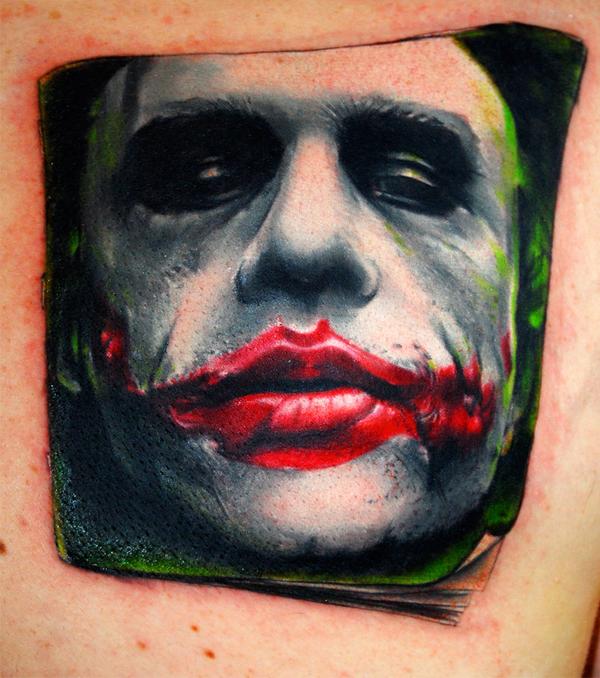 the joker tattoo